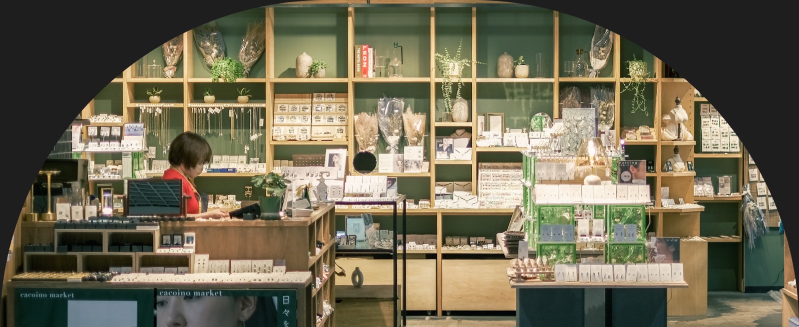 カコイノマーケットの店内